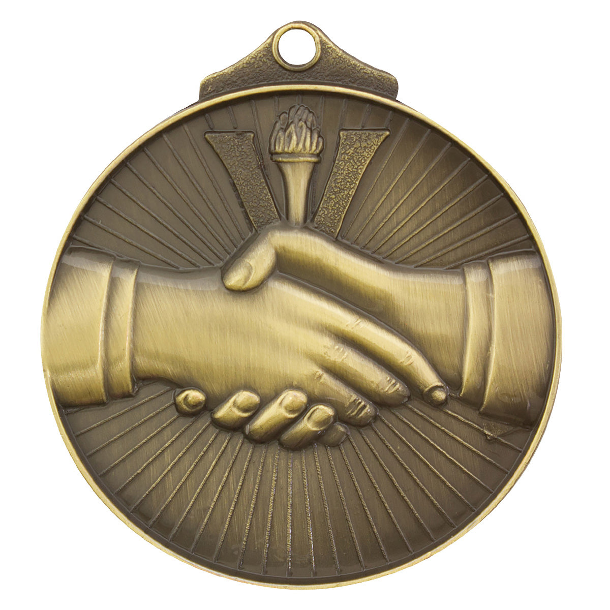 Handshake Medal - Gold