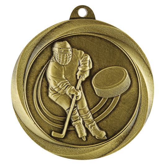 Econo Ice Hockey Medal - Gold
