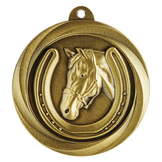 Econo Horse Medal - Gold
