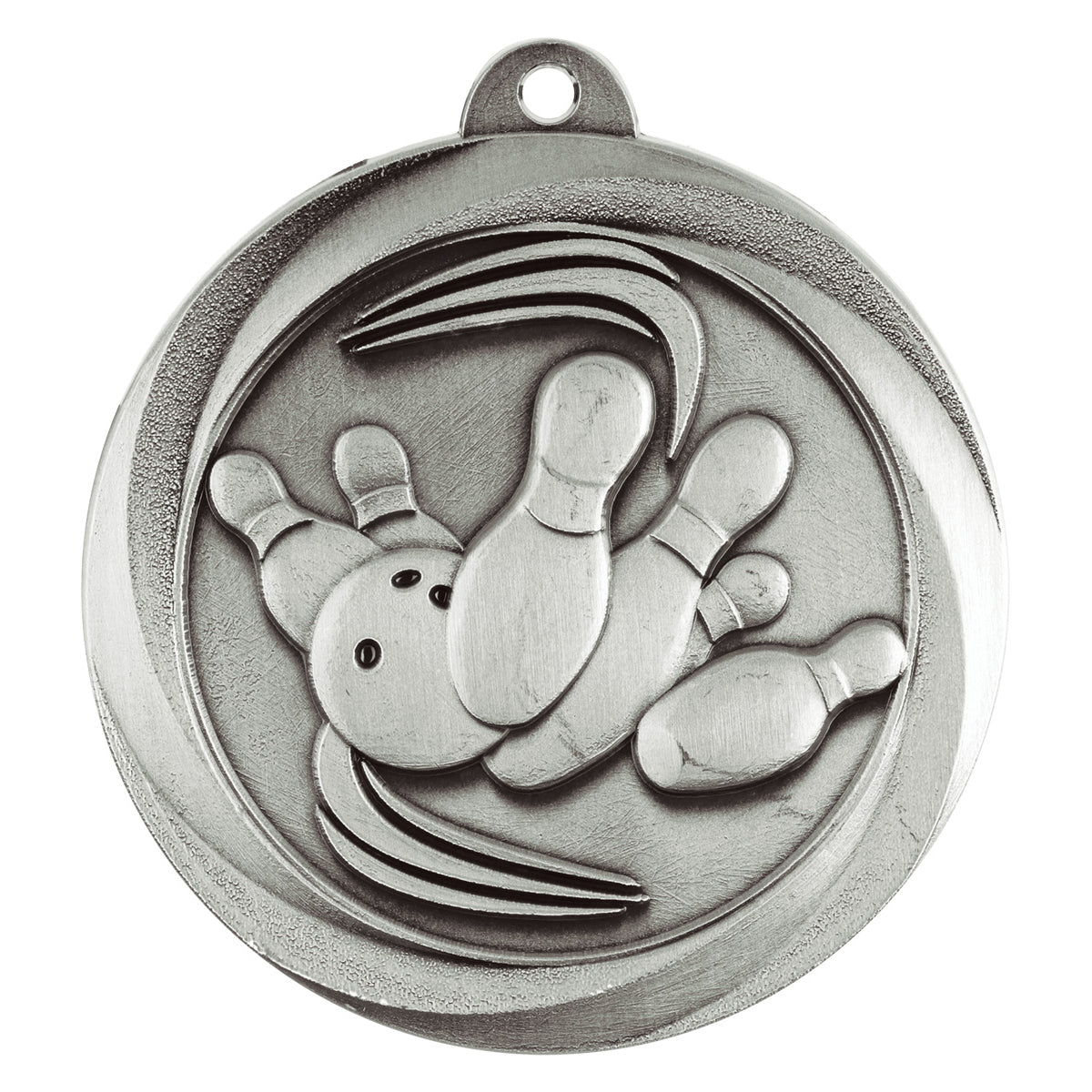Econo Tenpin Medal - Silver