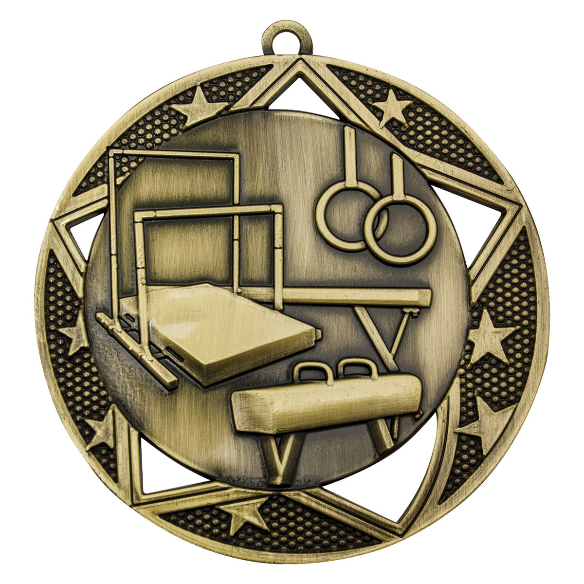 Gymnastics Galaxy Medal - Gold