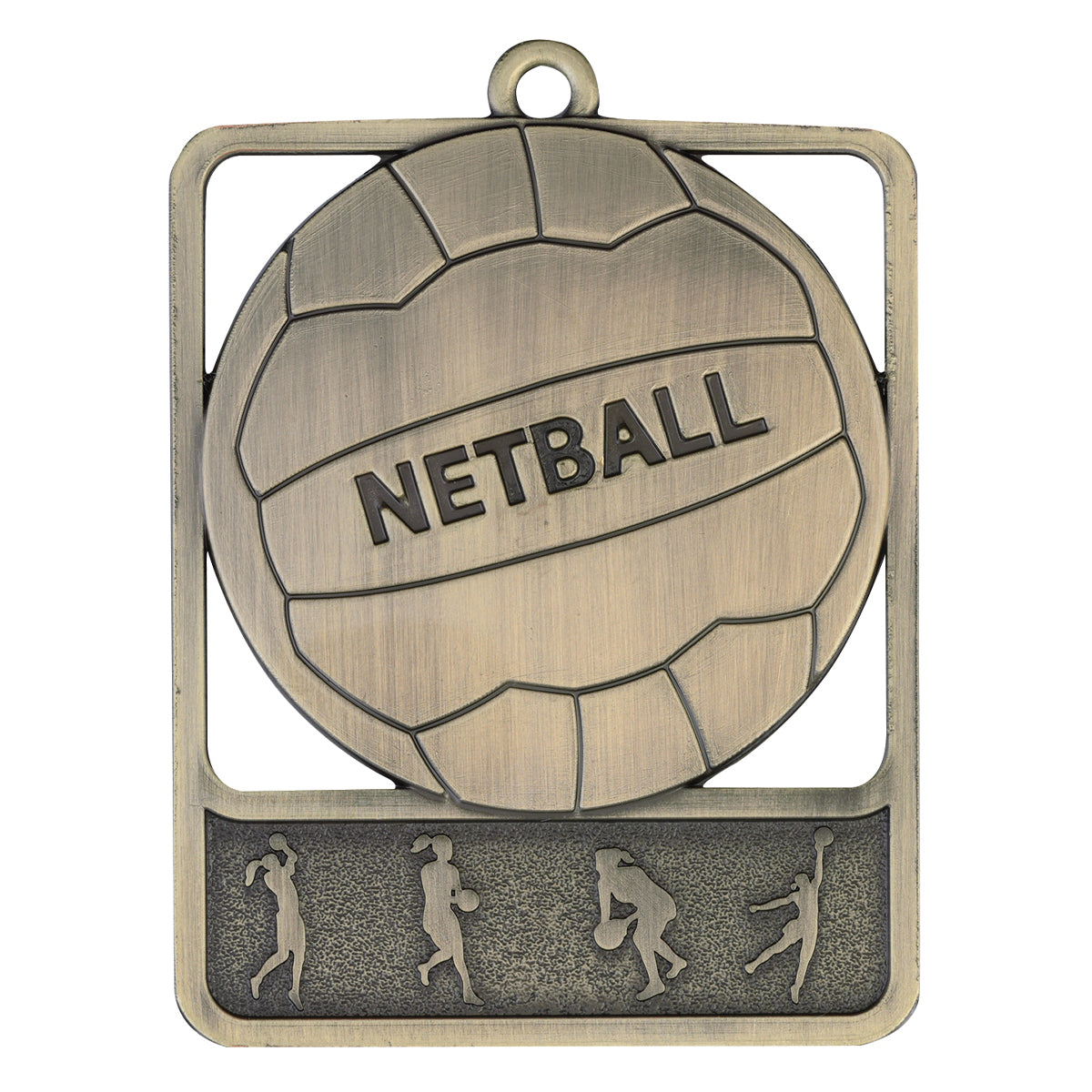 Netball Rosetta - Gold