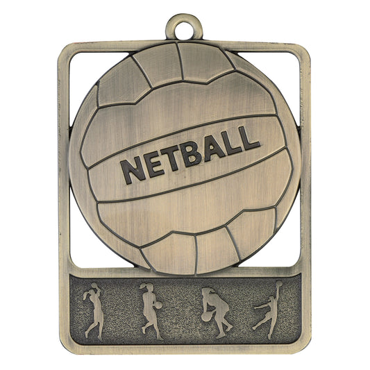 Netball Rosetta - Gold