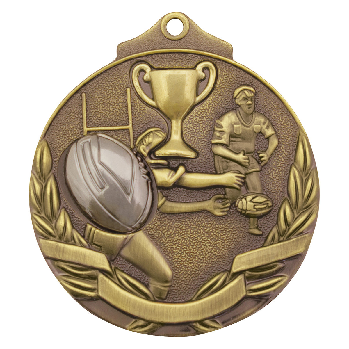 Two Tone Medal - Gold