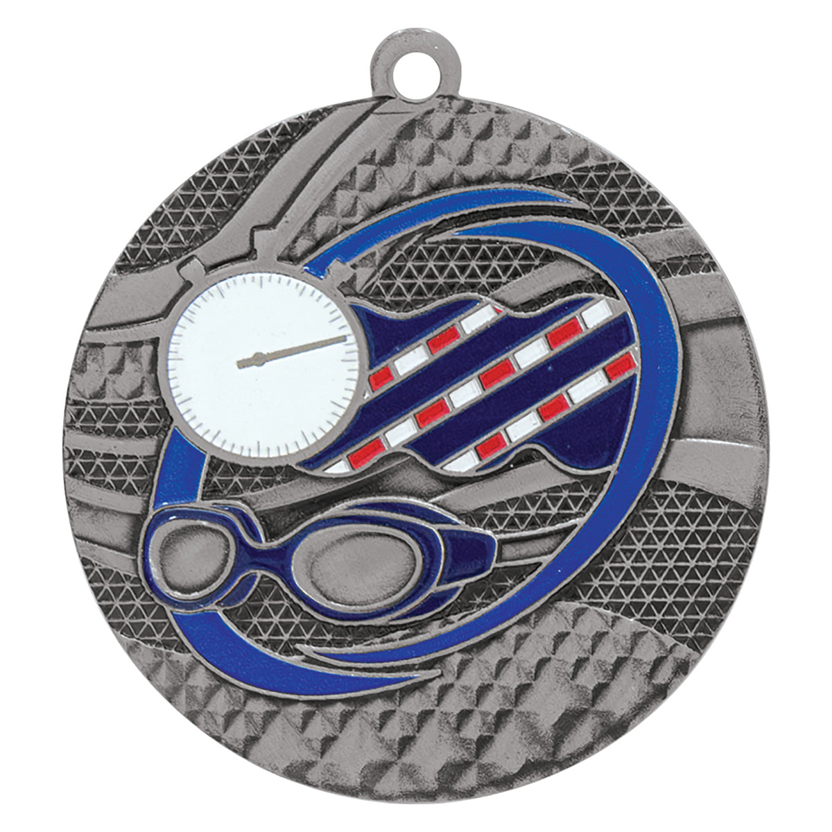 Mosaic Swim Medal - Silver