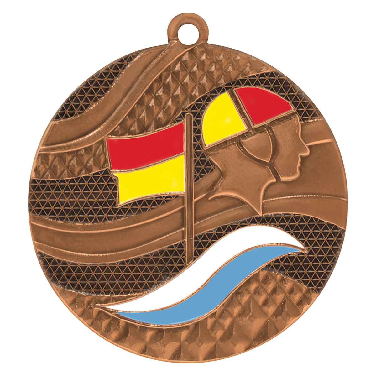 Mosaic Lifesaving Medal - Bronze