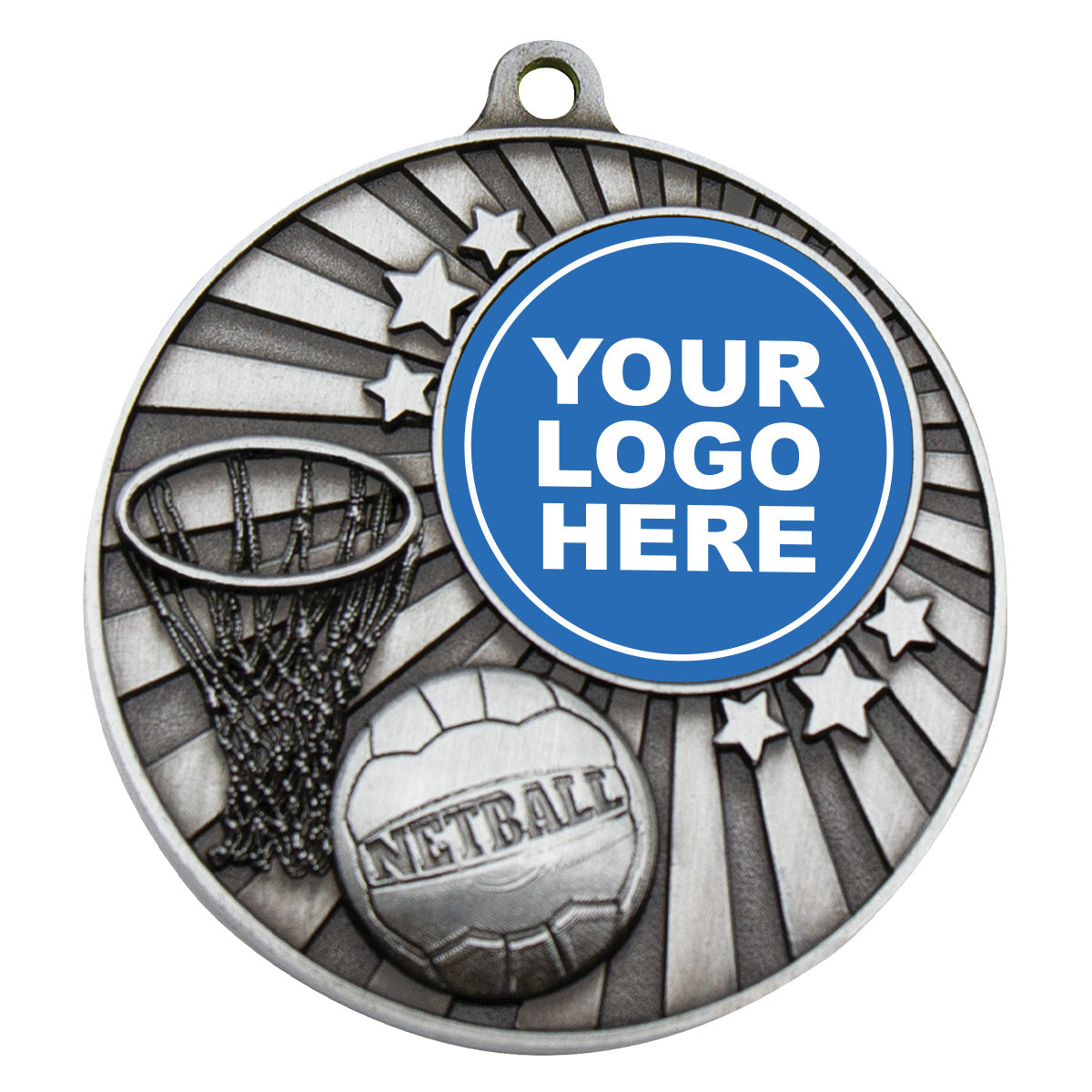 Impact Medal - Netball - Silver