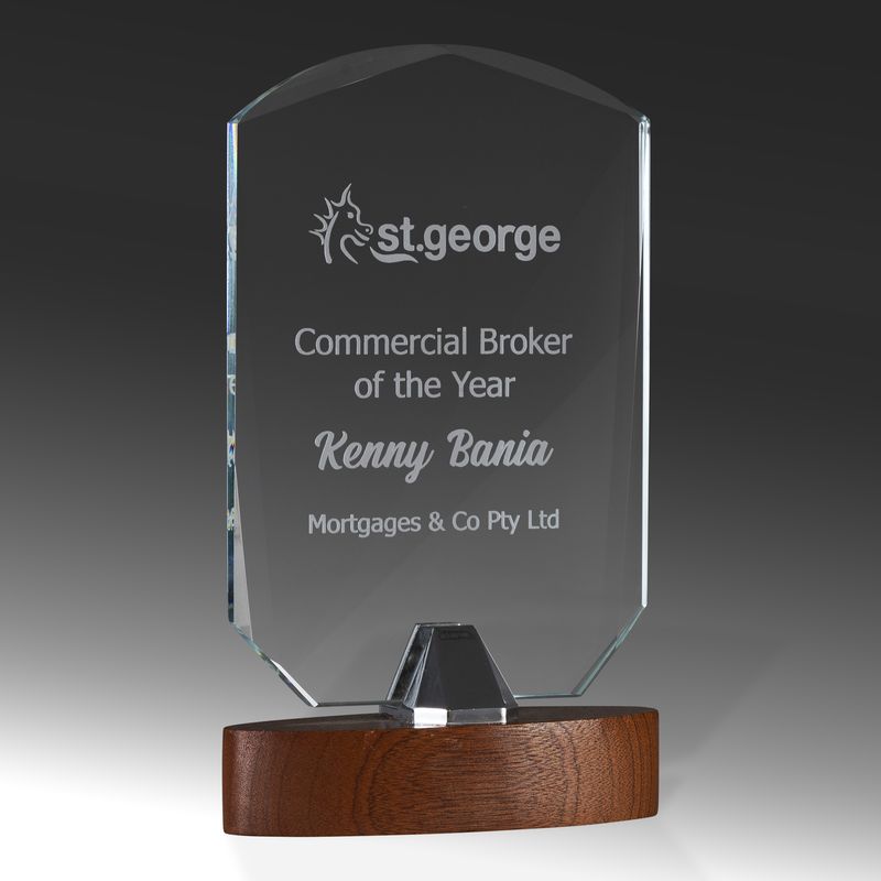 1278-4A Glass/Timber Base