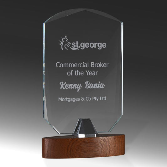 1278-4A Glass/Timber Base