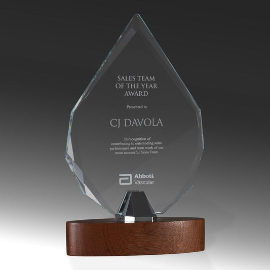 1278-6A Glass/Timber Base