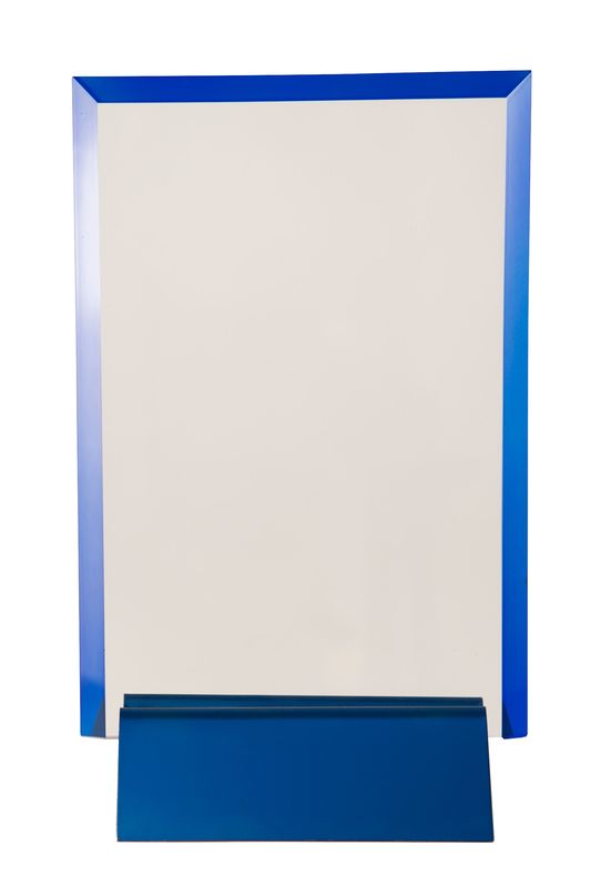 1287-1A Glass/Metallic Blue Base