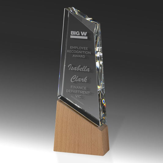 1290A Crystal/Timber Blade-Light Timber