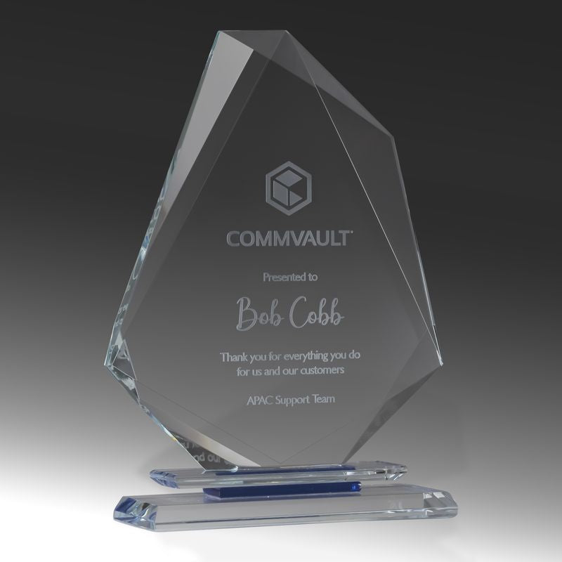 1340-2 Aquamarine Glass-Sail