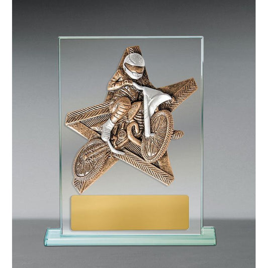 Motorsports Theme on Glass