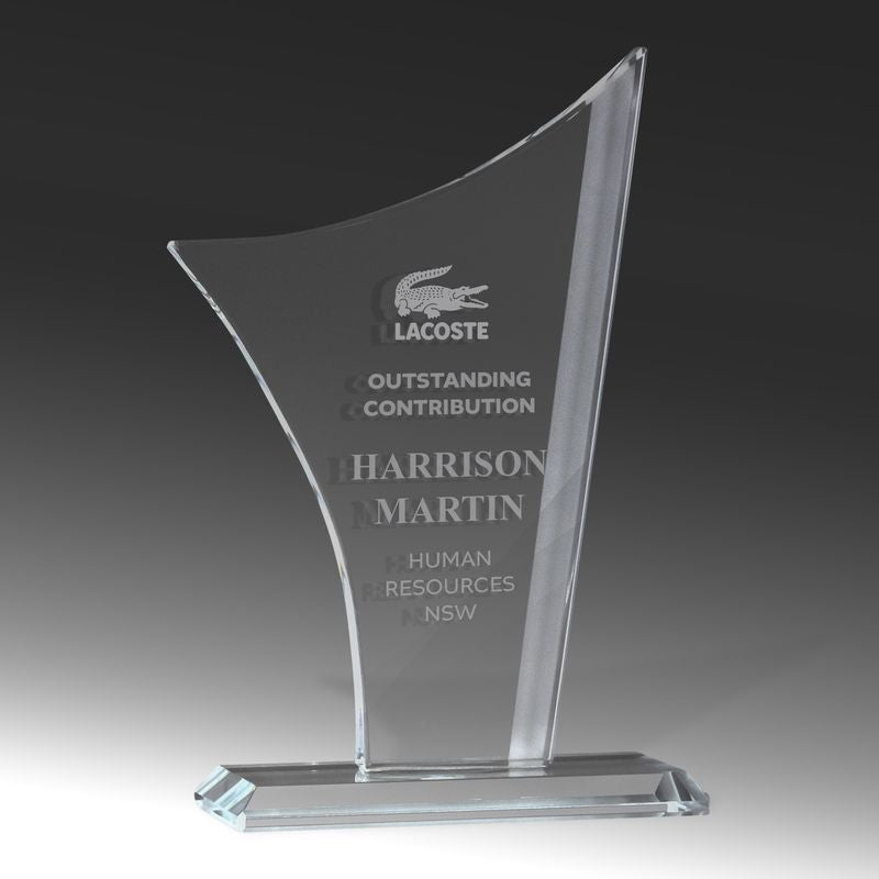 DSGA01C Designer Sandblasted Glass - Sail