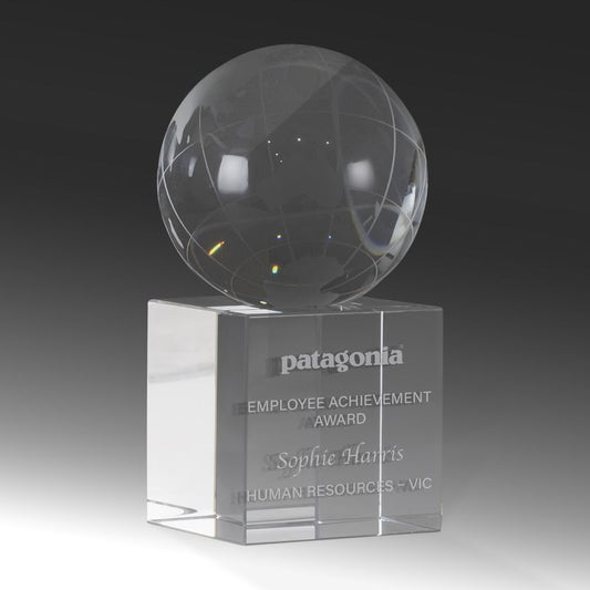 GL01B Crystal Globe - Large