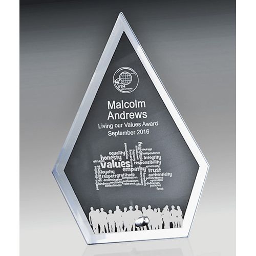 Mirror Glass - Clear Glass/Textured/Mirror Finish - Arrow