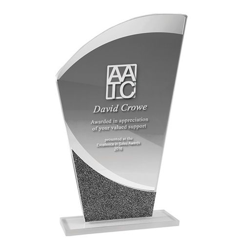 Mirror Glass - Clear Glass/Textured/Mirror Finish - Curve (Gift Boxed)