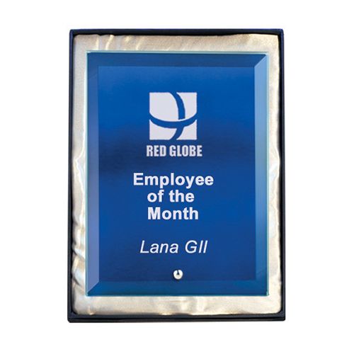 Colored Glass - Rectangle (Blue)