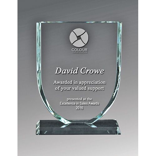 Clear Glass / Clear Glass Base - Clear Urn