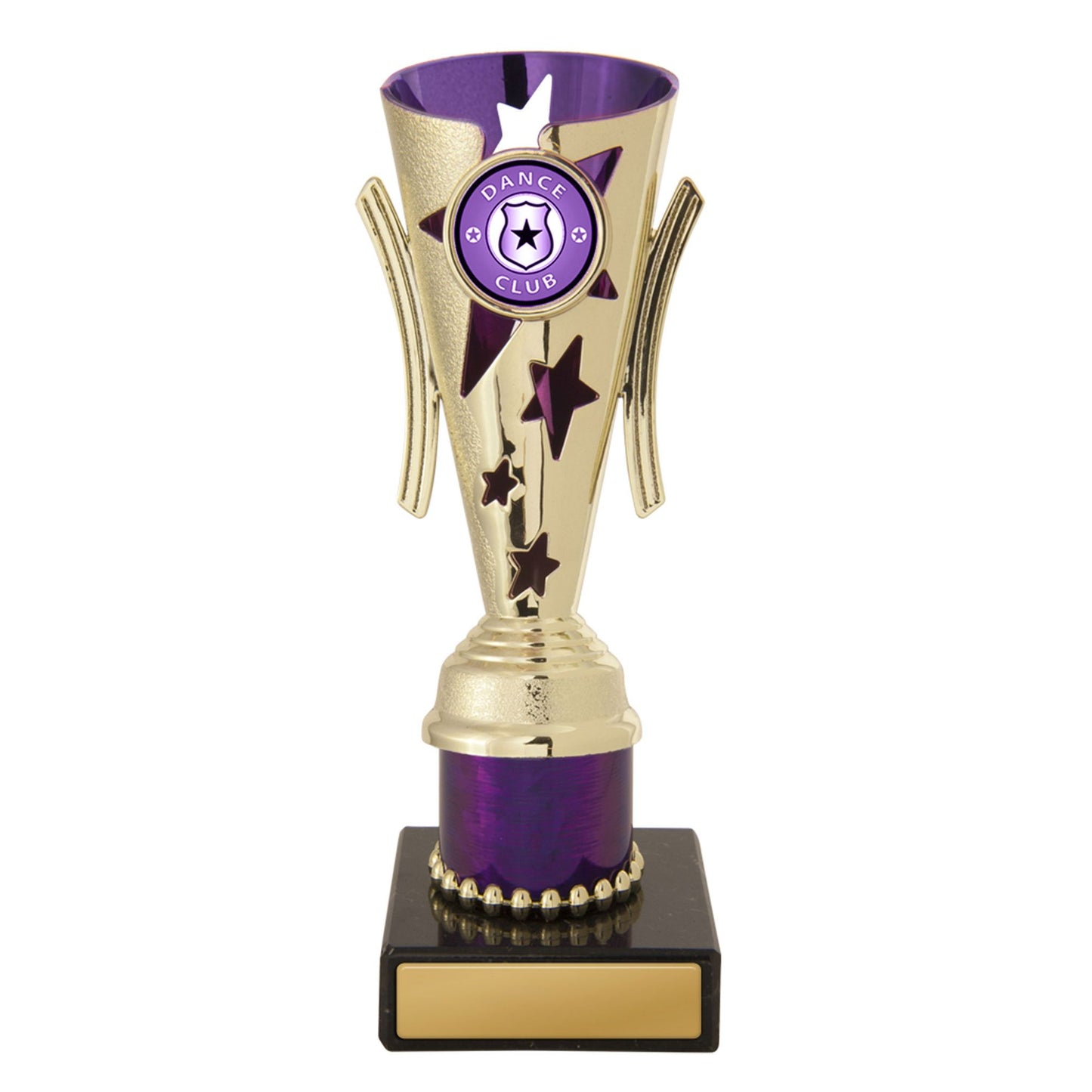 Dance Trophy - Gala Cup - Gold & Purple - D17-0212 -183mm