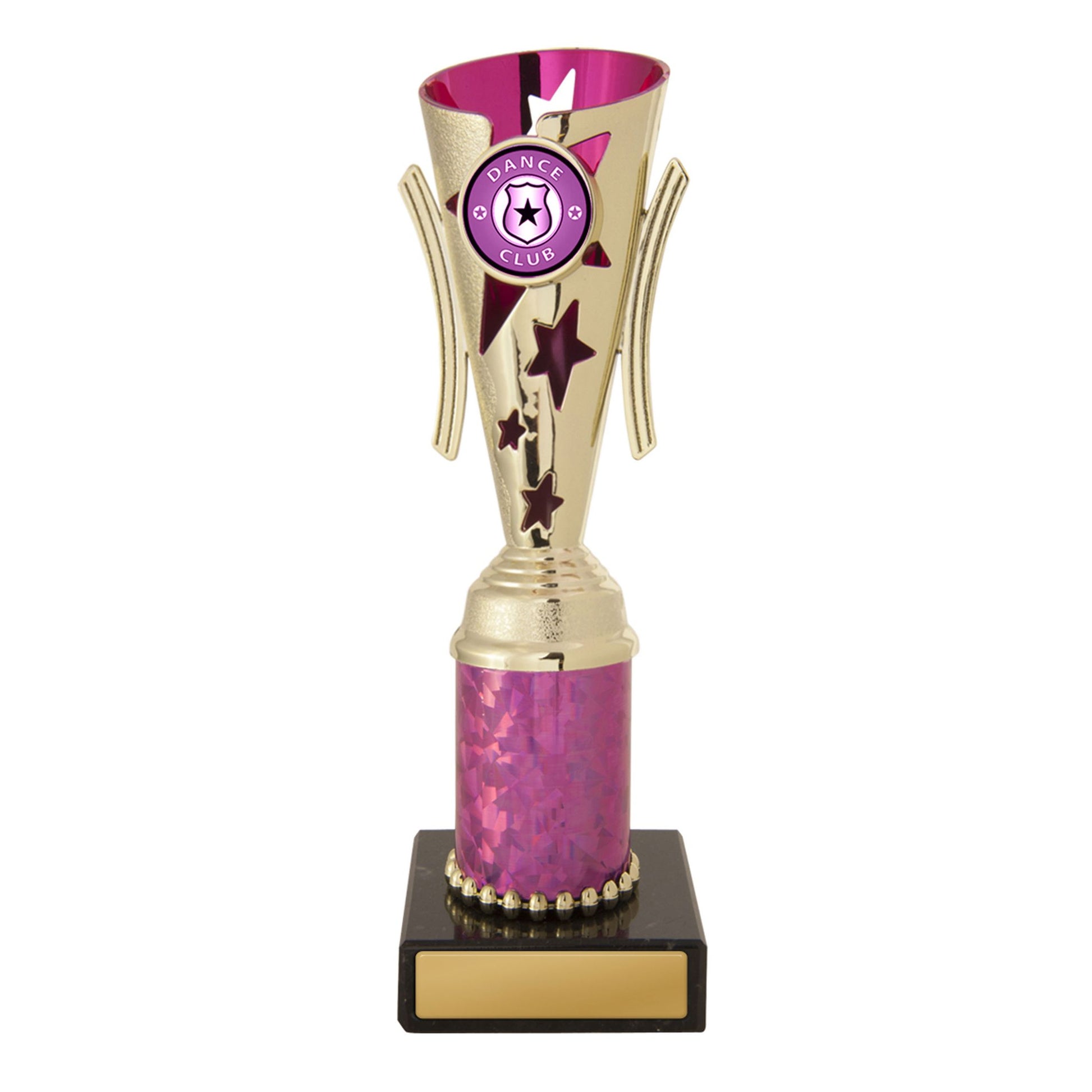 Dance Trophy - Gala Cup - Pink & Gold - D17-0218 - 208mm