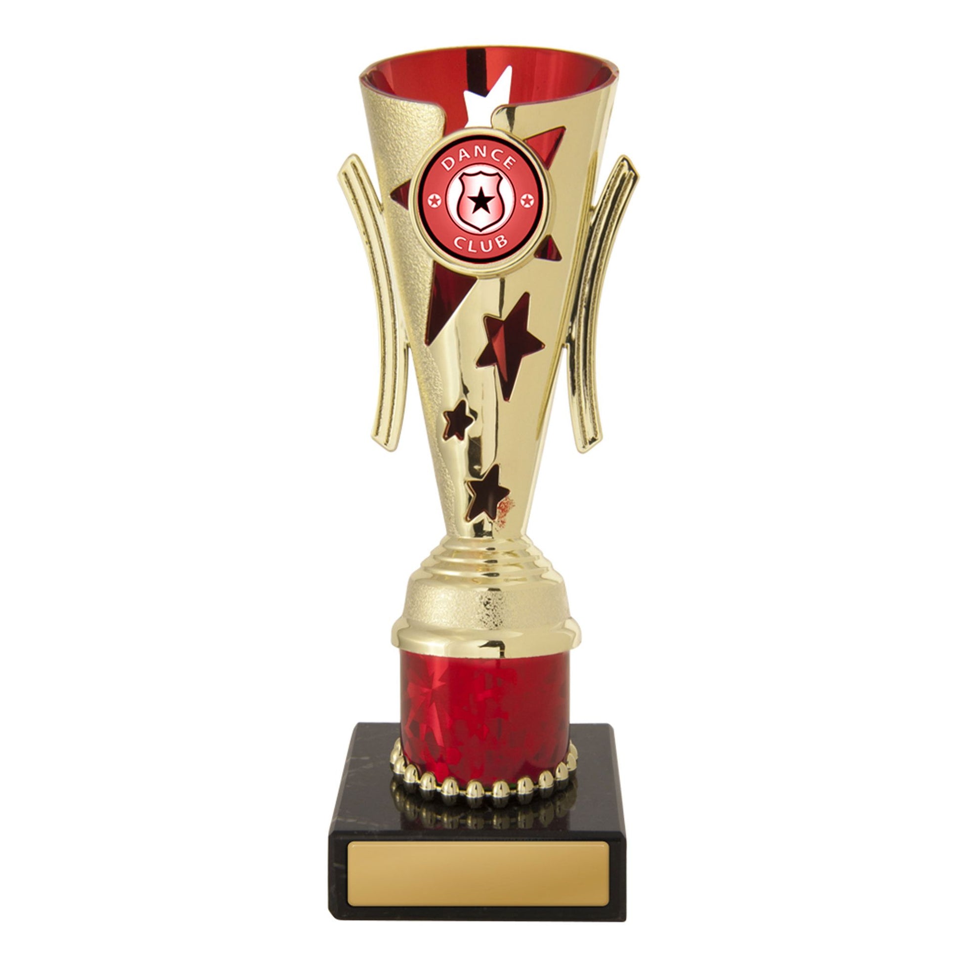 Dance Trophy - Gala Cup - Red & Gold - D17-0222 - 183mm