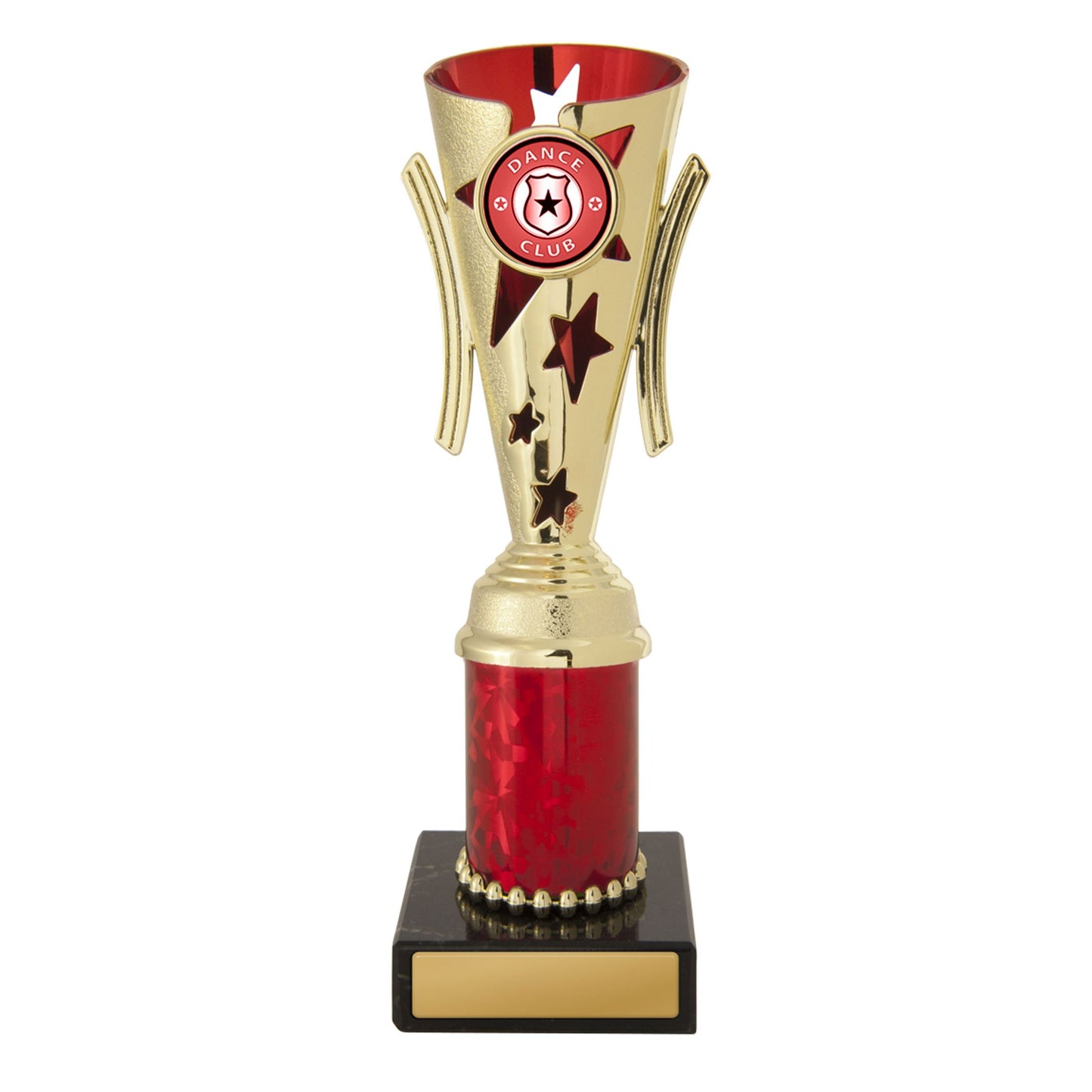 Dance Trophy - Gala Cup - Red & Gold - D17-0223 - 208mm