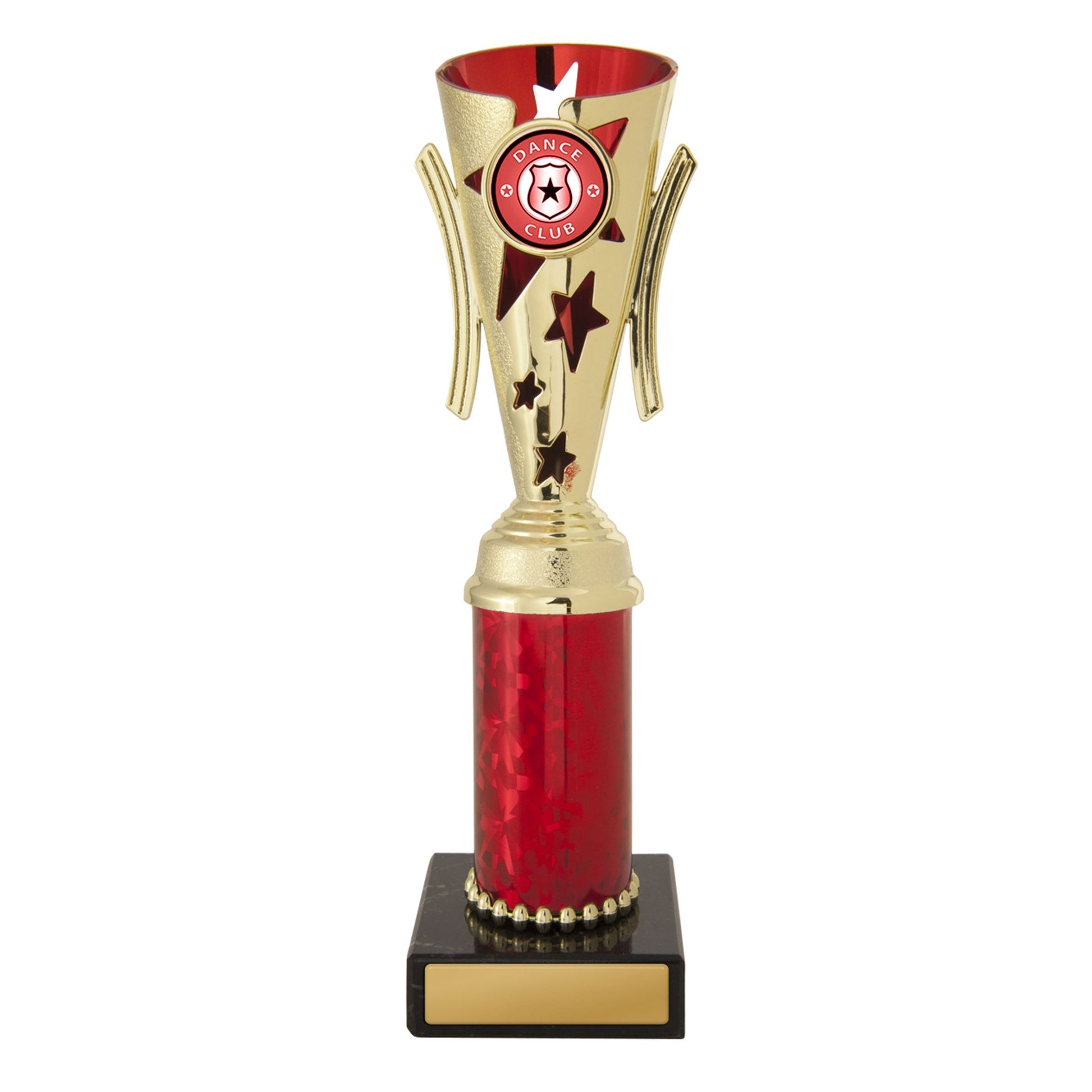 Dance Trophy - Gala Cup - Red & Gold - D17-0224 - 233mm