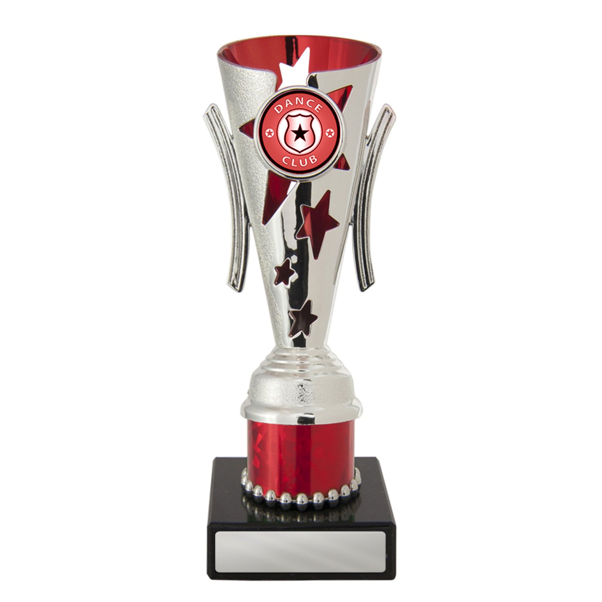 Dance Trophy - Gala Cup - Red & Silver - D17-0307 - 183mm