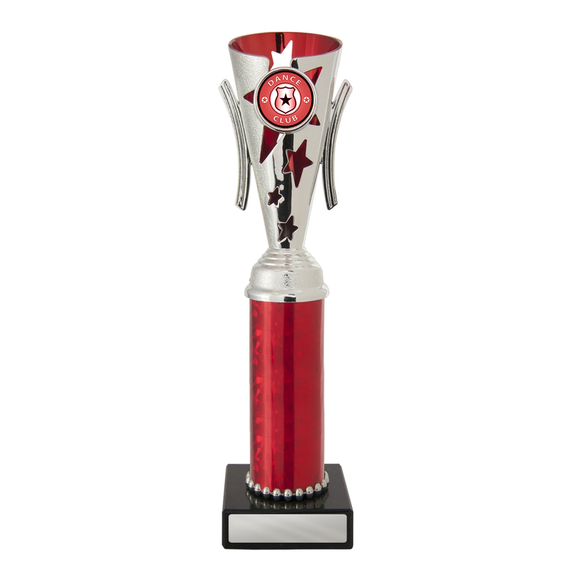 Dance Trophy - Gala Cup - Red & Silver - D17-0310 - 258mm