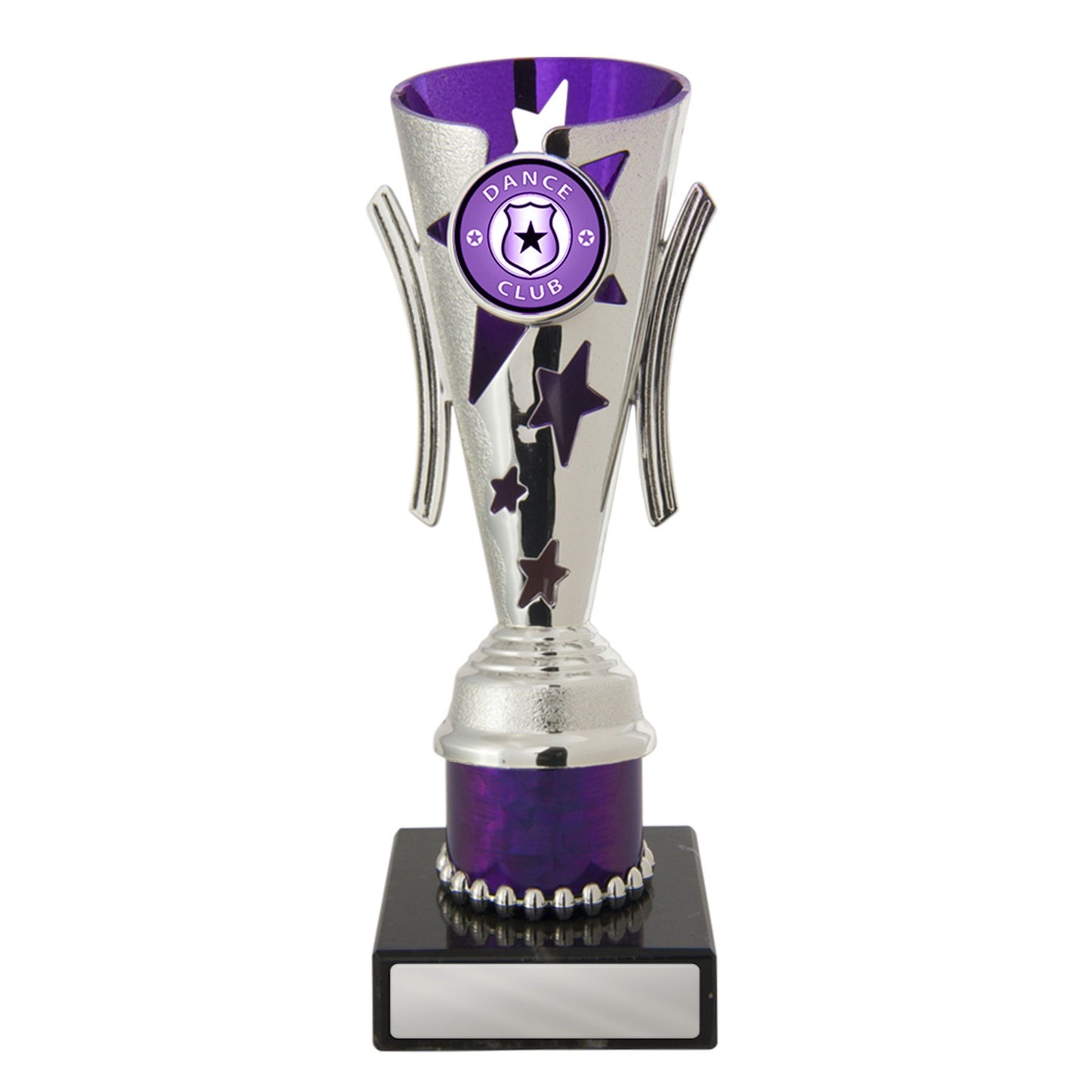 Dance Trophy - Gala Cup - Silver & Purple - D17-0312 - 183mm