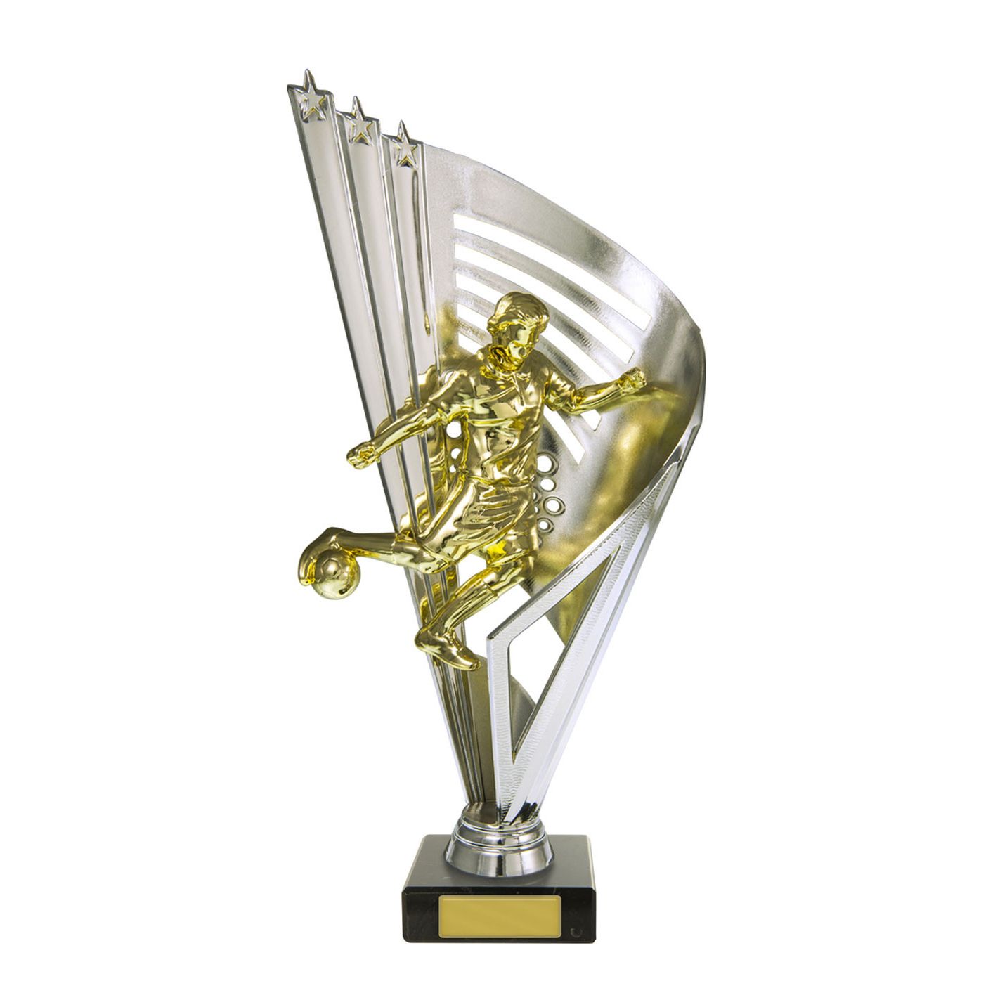 Figurines on Base - Male (Gold/Silver)