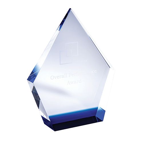 Arrow - Power Blue Crystal - with Blue Base