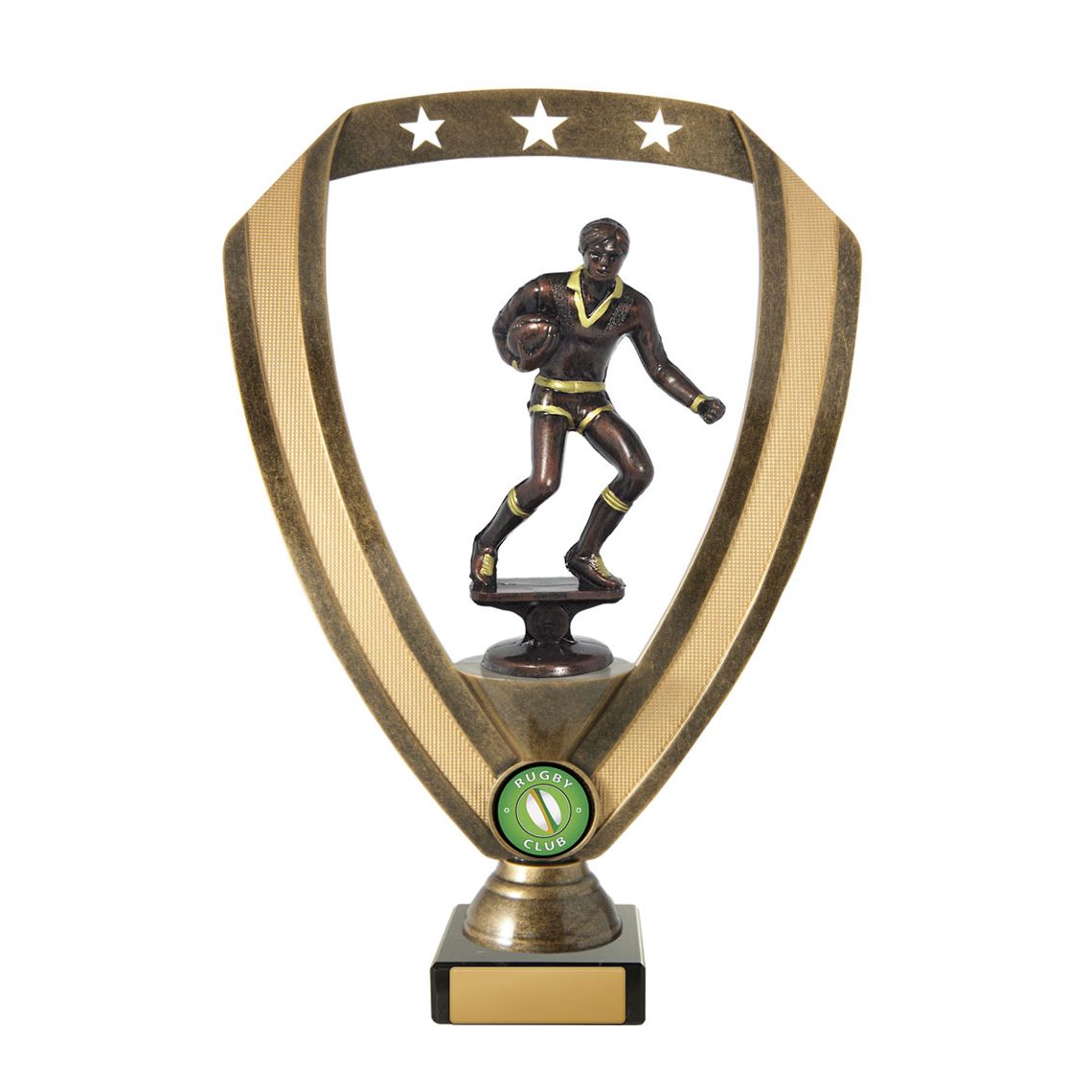 Figures on Base - Wreath (Gold/Bronze)