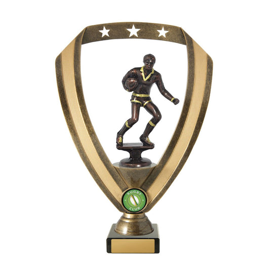 Figures on Base - Wreath (Gold/Bronze)