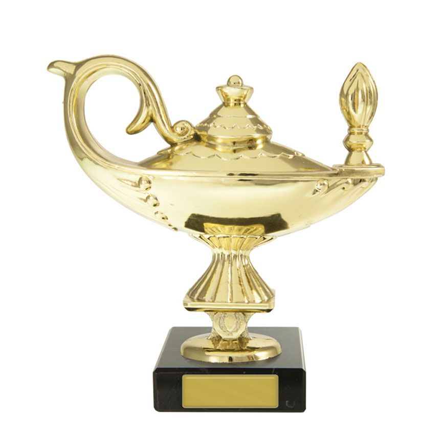 Figures on Base - Lamp of Knowledge