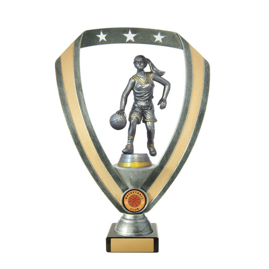 Basketball - Wreath (Gold/Silver)