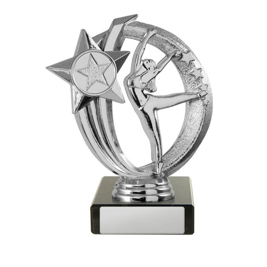 Figures on Base - Gymnast (Silver)