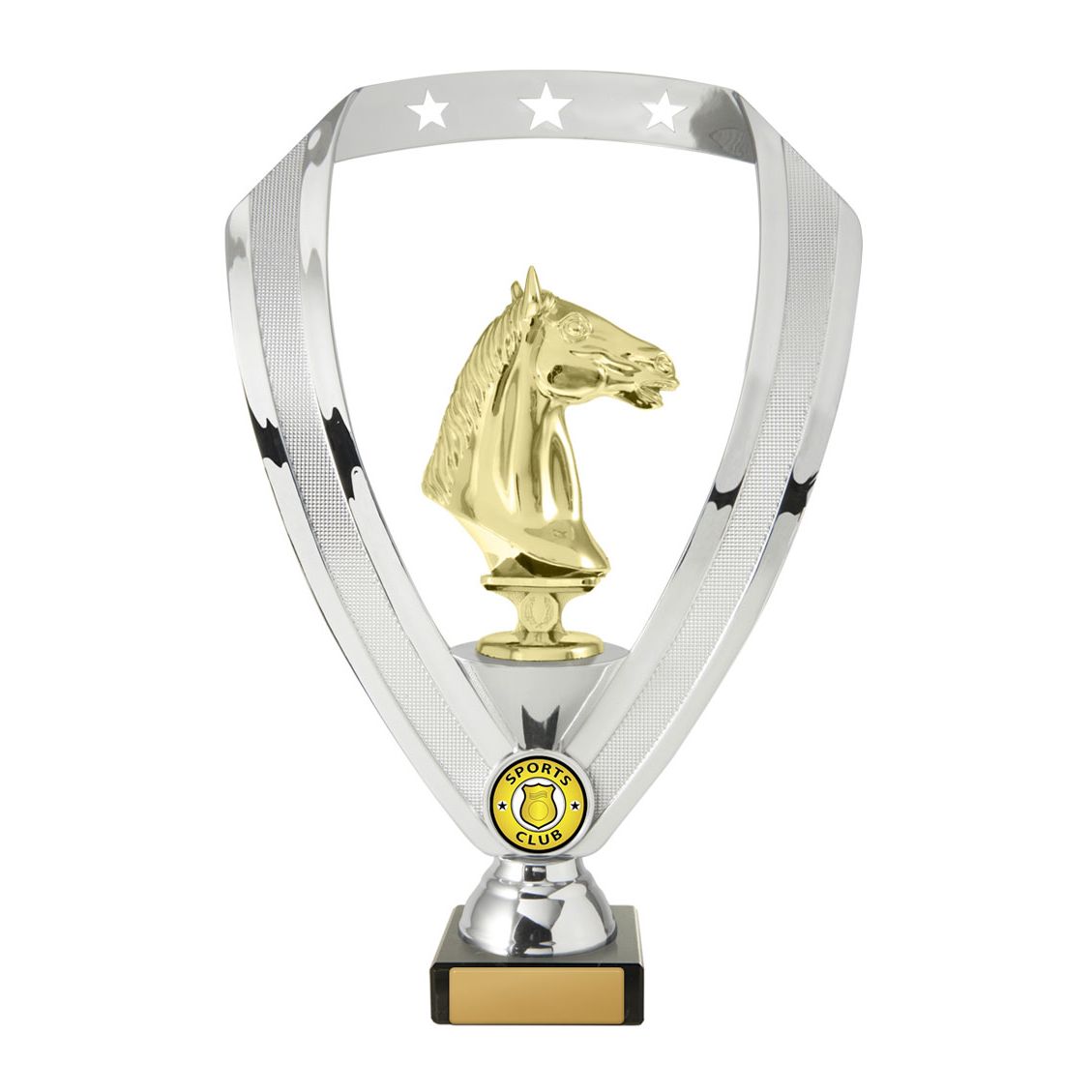 Figures on Base - Wreath (Silver)