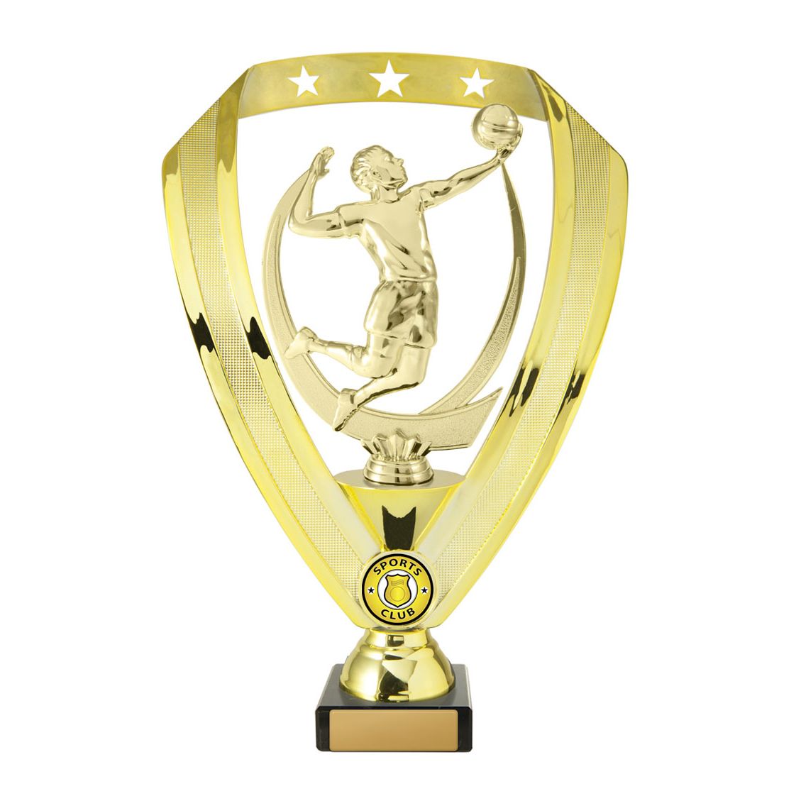 Figures on Base - Wreath (Volleyball)
