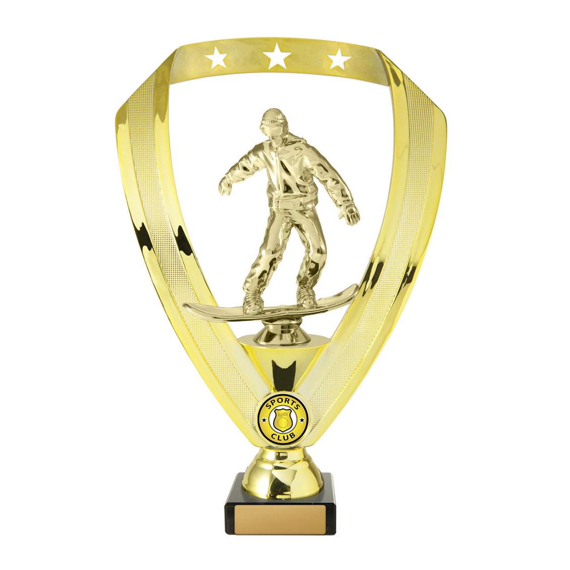 Figures on Base - Wreath (Snowboarder)